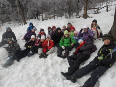 Zimní tábor na Pstruží 