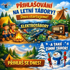 POZOR, TÁBOROVÝ POPLACH - START PŘIHLAŠOVÁNÍ --->> V PRAVÉM SLOUPCI---->>>